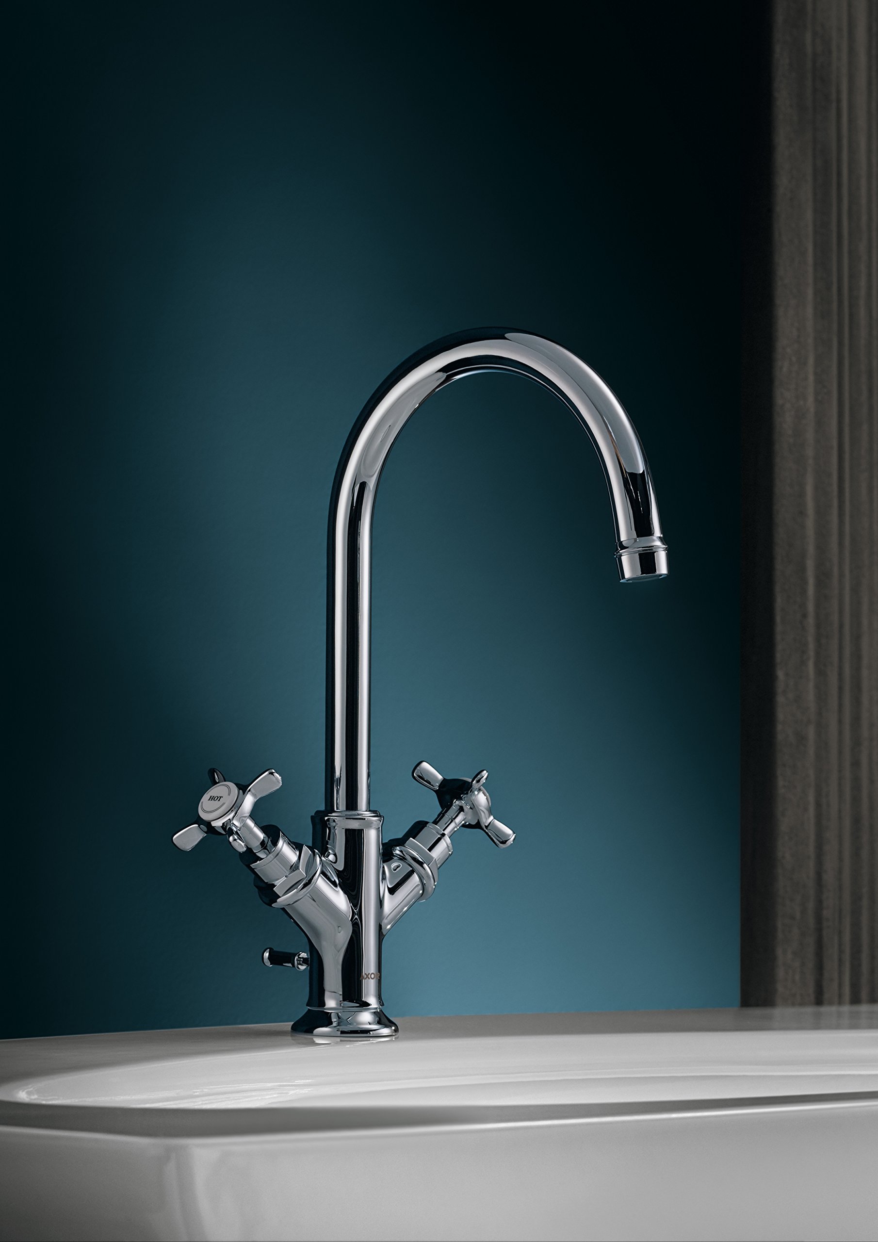 Axor, Montreux Bateria umywalkowa stojąca EcoSmart chrom 16502000 - obrazek 3
