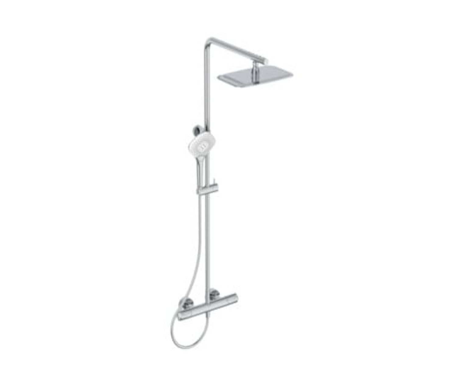 Ideal Standard, Ceratherm T100. Zestaw natryskowy A7705AA