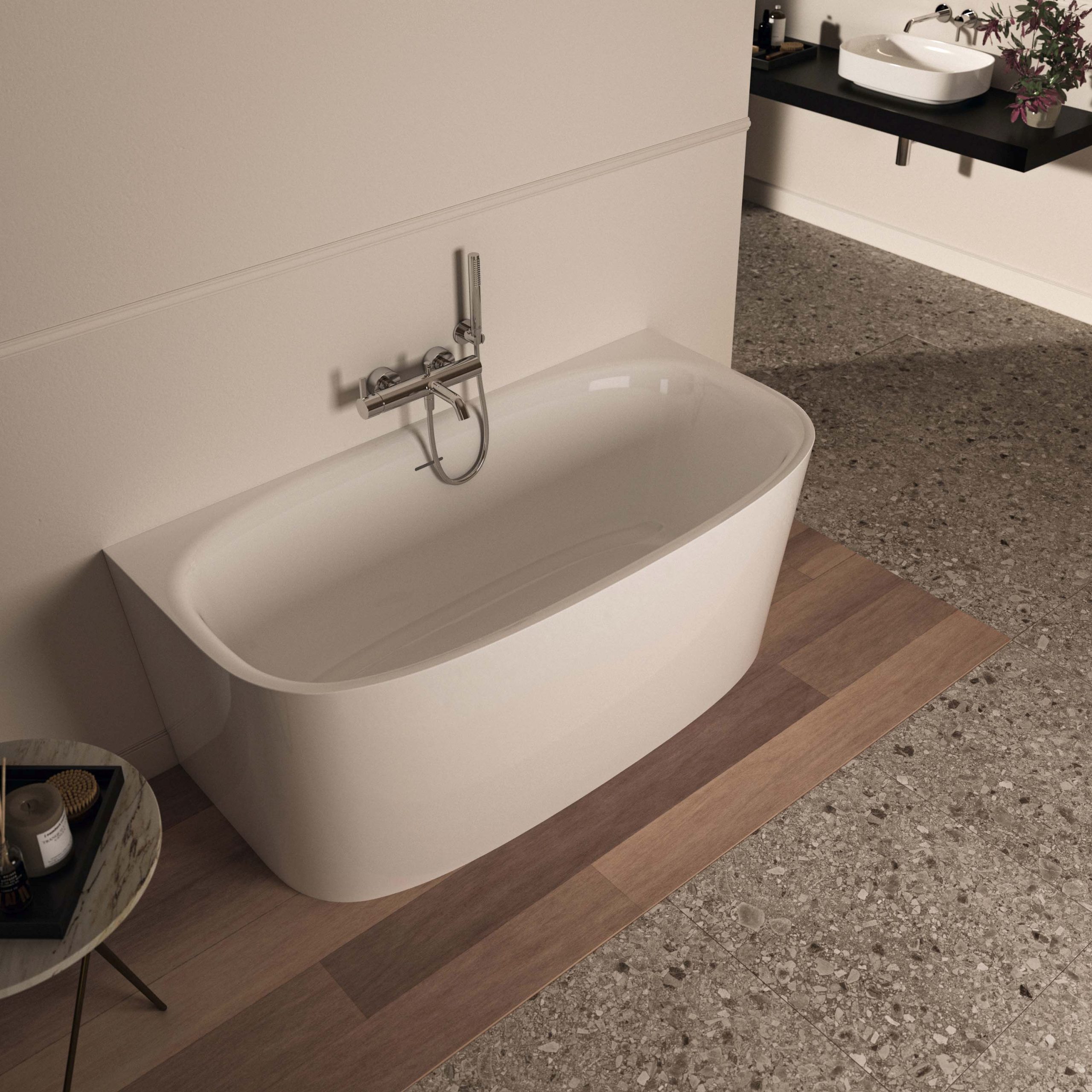 Ideal Standard Joy Bateria wannowo-natryskowa ścienna z zestawem chrom BC787AA - obrazek 3