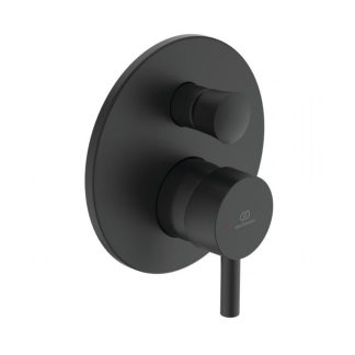 Ideal Standard Ceraline Bateria wannowo-prysznicowa podtynkowa czarny mat A6939XG