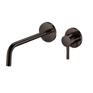 Paffoni Light Bateria umywalkowa podtynkowa czarny nikiel LIG105NKN70