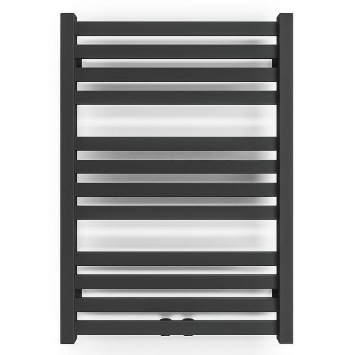 TERMA VIVA Grzejnik łazienkowy ZS, 71x50 cm, metallic black WGMM5071050 KMBCZS - obrazek 2