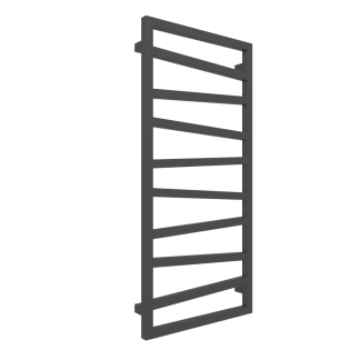 Terma ZIGZAG Grzejnik 107x50 cm Heban podłączenie Z8 WGZIG107050
