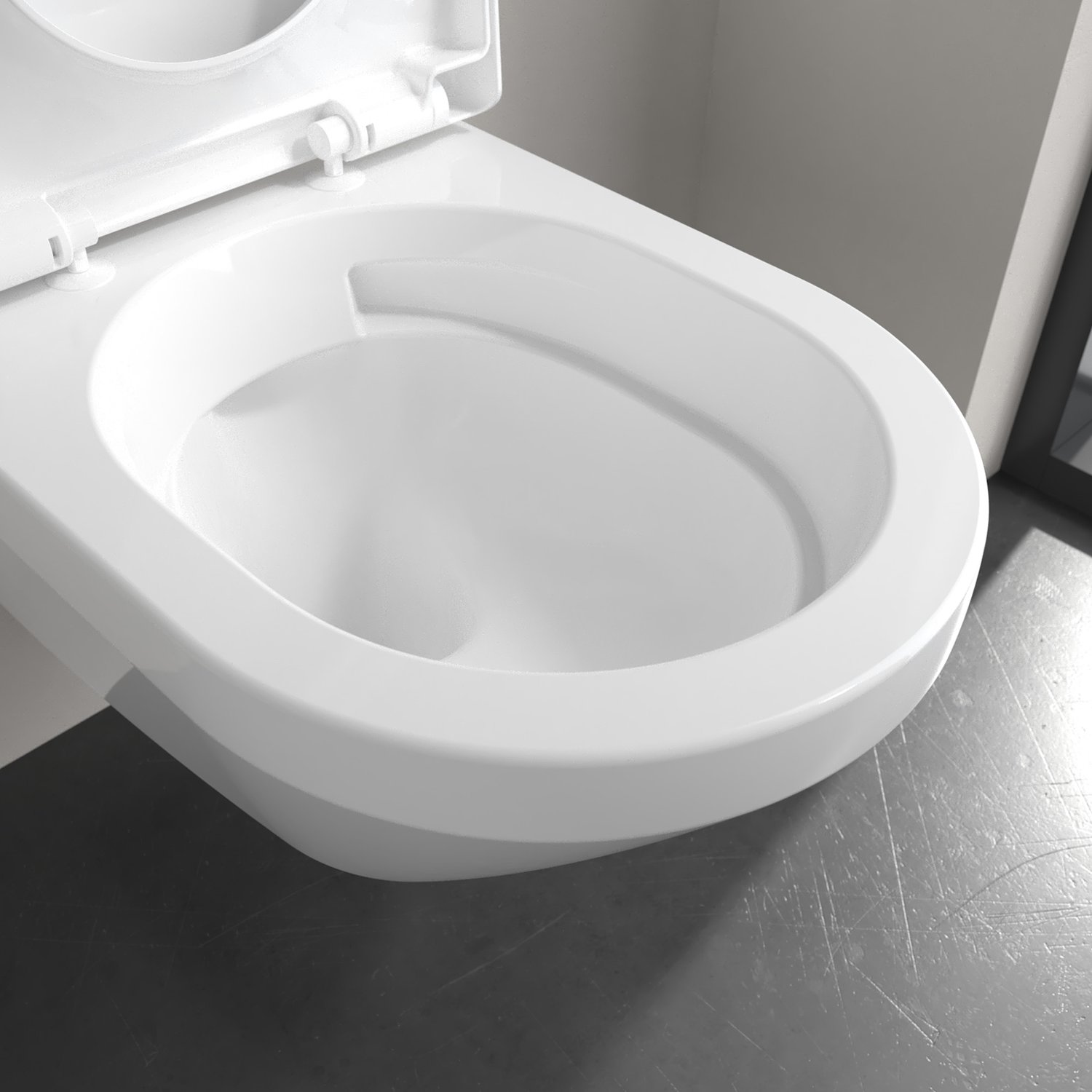 Villeroy & Boch Architectura Miska WC wisząca z deską WC biała VB-4694CL01 - obrazek 10