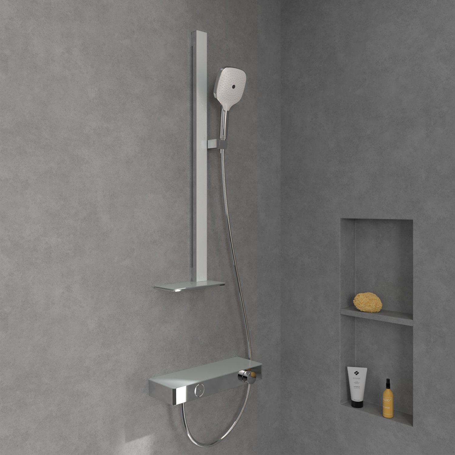 Villeroy & Boch Infinity Zestaw prysznicowy 3 rodzaje strumienia TVS11000200061 - obrazek 6