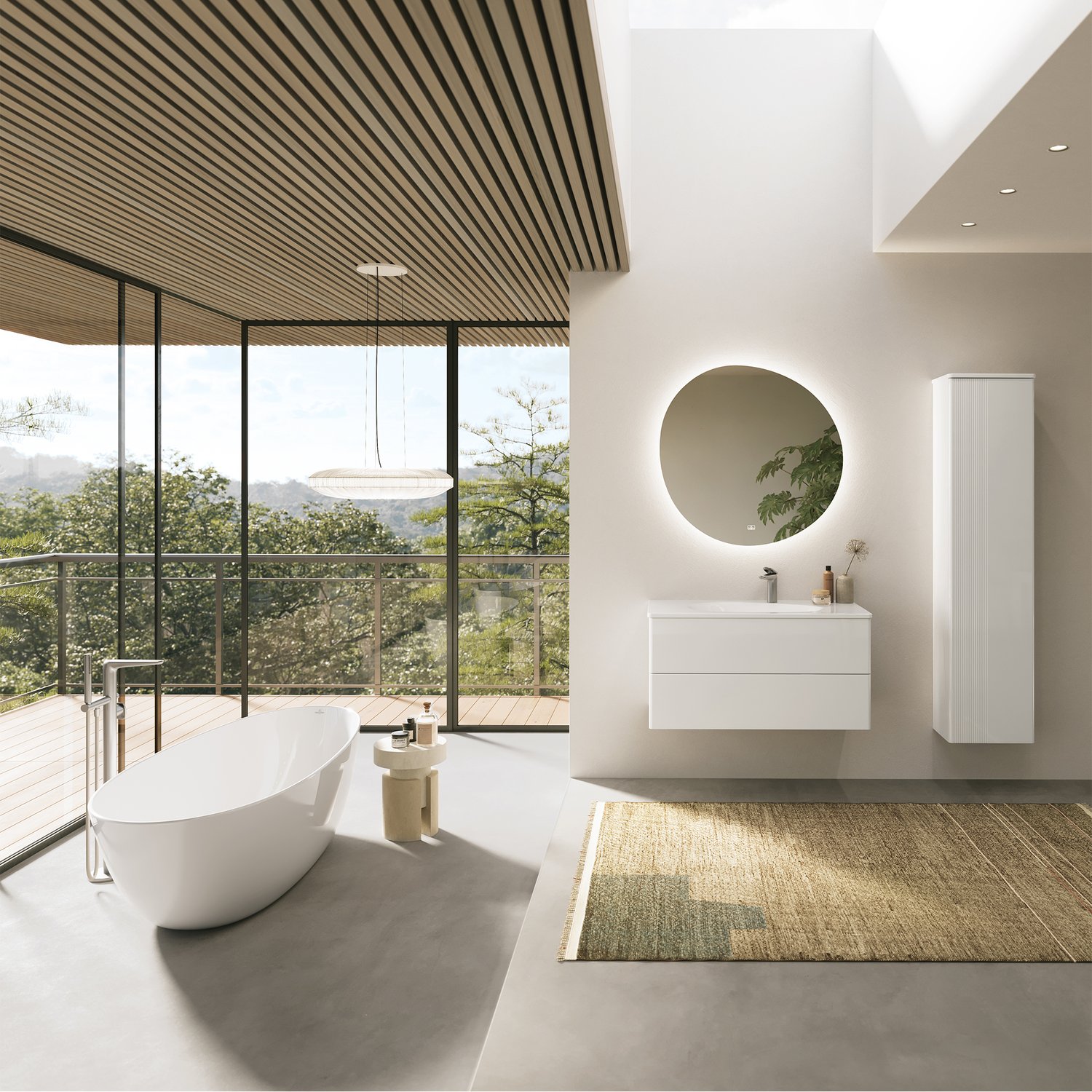 Villeroy & Boch Antao Wanna wolnostojąca 170x75 cm SilentFlow biała UBQ170TAO7TV-01 - obrazek 3