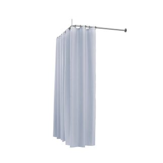 FSB Drążek prysznicowy E300 120 × 120 cm stal nierdzewna biały mat 0 82 8238 01200 6204