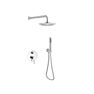 Besco Decco / Illusion Zestaw prysznicowy podtynkowy I chrom BP-DII-CH