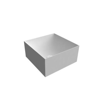 Antonio Lupi Stratos3 Umywalka ścienna/stawiana na blat 40x40 cm biała