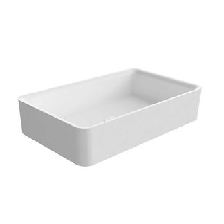 Antonio Lupi Velo Umywalka nablatowa liquid metal mosiądz 63x38 cm