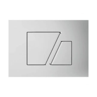 Sanit Przycisk podwójny do stelaża S707 chrom połysk 1670781