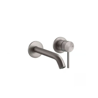 Gessi316 FLESSA Bateria podtynkowa z wylewką stal szczotkowana 54086239