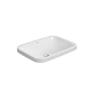 Duravit DuraStyle umywalka wpuszczana w blat biała 60x43cm 0372600000