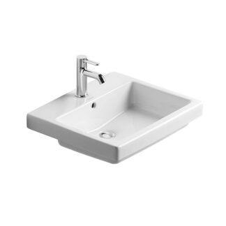 Duravit Vero Umywalka 55x46,5 cmwpuszczana w blat biała 0315550000