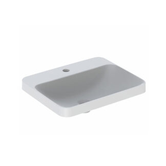 Geberit VariForm umywalka wpuszczana w blat biała 55x45 cm 500743012
