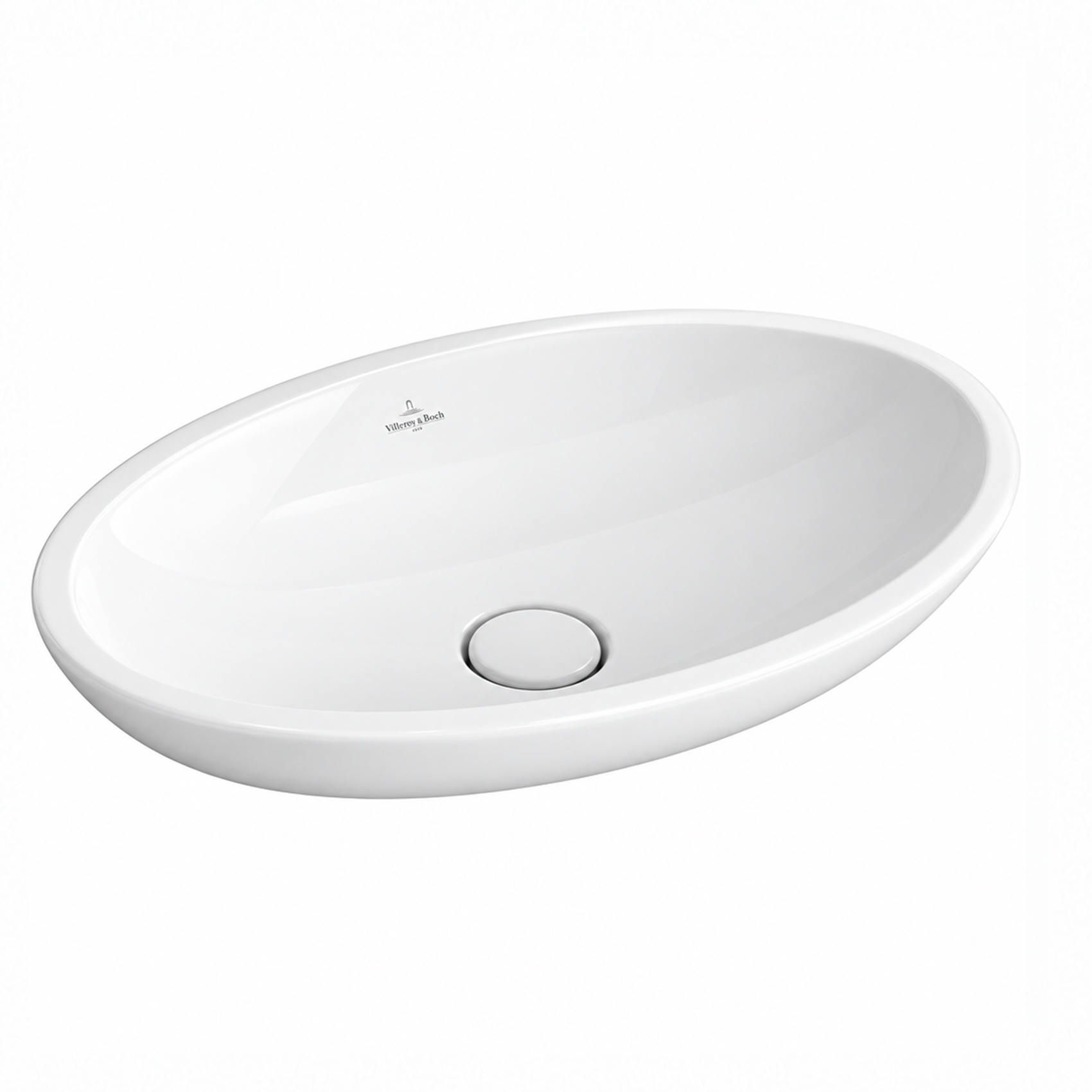 Villeroy & Boch Loop & Friends Umywalka nablatowa 63x43 cm biała ceramic plus 515111R1