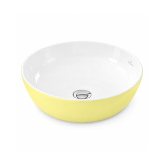 Villeroy & Boch Artis Umywalka nablatowa okrągła lemon 430 mm 417943BCT3