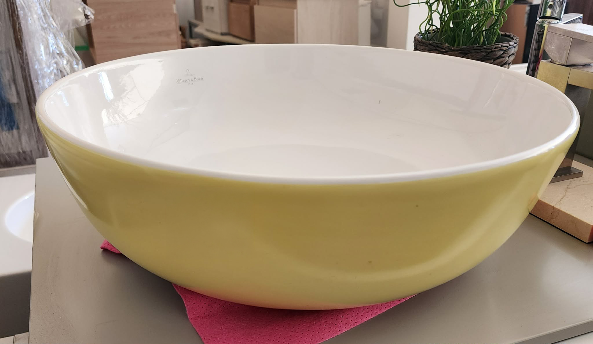 Villeroy & Boch Artis Umywalka nablatowa okrągła lemon 430 mm 417943BCT3 - obrazek 5