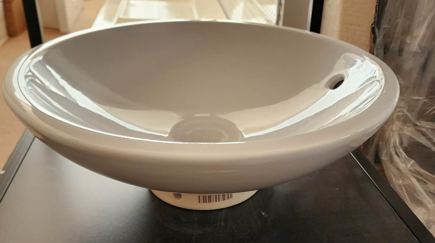 Villeroy & Boch Loop & Friends umywalka okrągła z przelewem 430 mm 514400R1 - obrazek 3