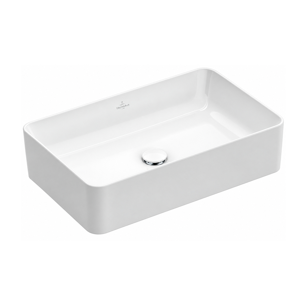 Villeroy & Boch Collaro umywalka 56x36 cm prostokątna nablatowa 4A205601
